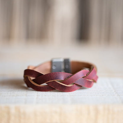 Keyhole Bracelet - Lazy 3 Leather Company