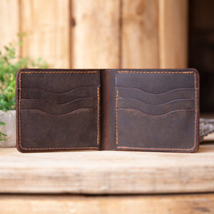 Cash Bifold Wallet - Lazy 3 Leather Company
