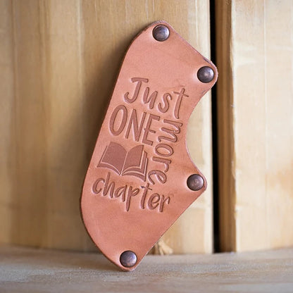 No.1 | Leather Corner Bookmark - Lazy 3 Leather Company