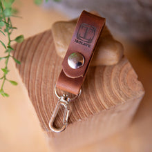 Load image into Gallery viewer, Keyfob with Hook - Lazy 3 Leather Company