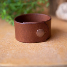 Load image into Gallery viewer, Leather Wrist Cuff
