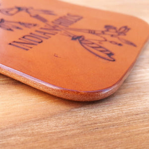 No.44 | Leather Golf Bag Tag - Lazy 3 Leather Company