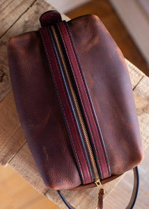 Pull Up Oil Tanned Leather - SOLD by Panel