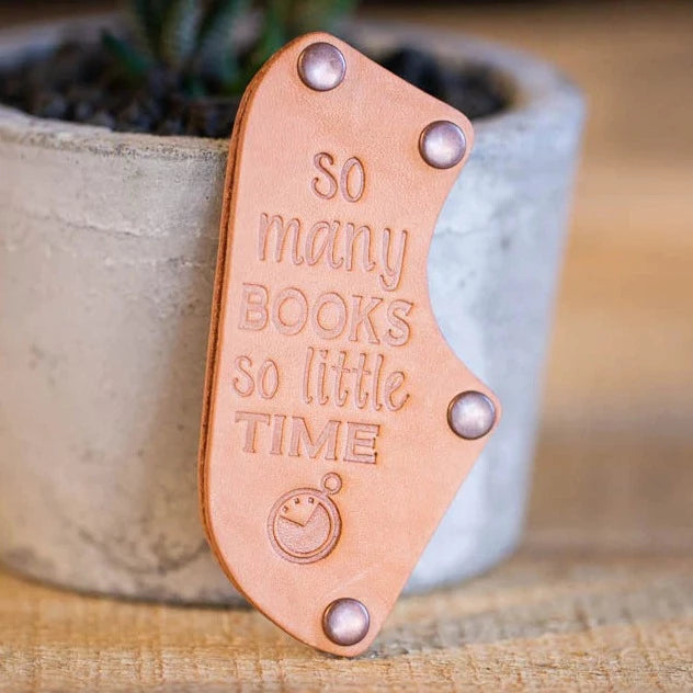 No.1 | Leather Corner Bookmark - Lazy 3 Leather Company
