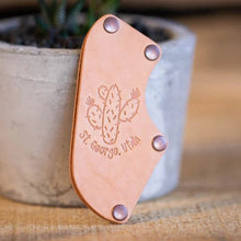 Load image into Gallery viewer, No.1 | Leather Corner Bookmark - Lazy 3 Leather Company